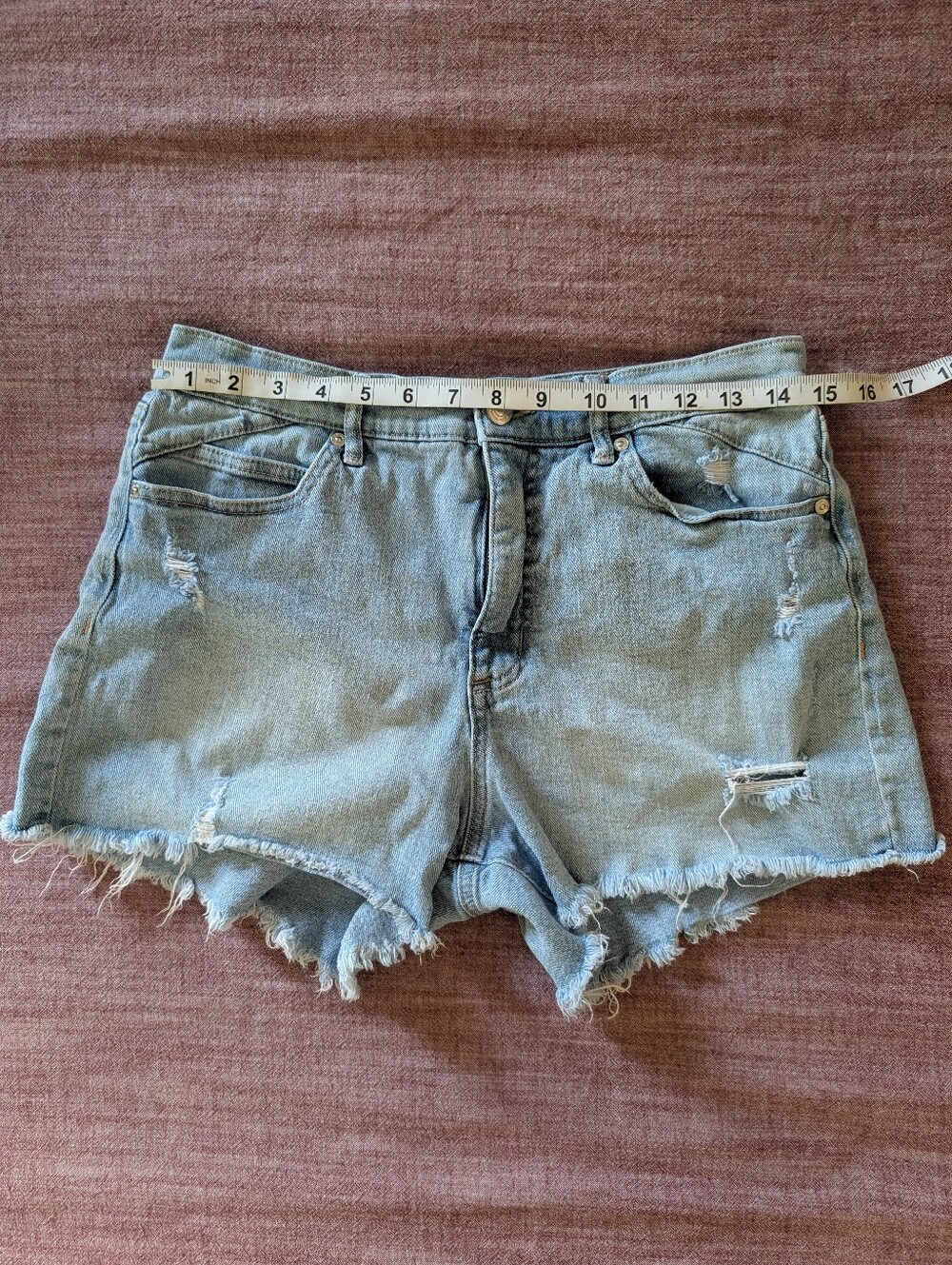 Distressed Jeans Shorts - Picture 8 of 12